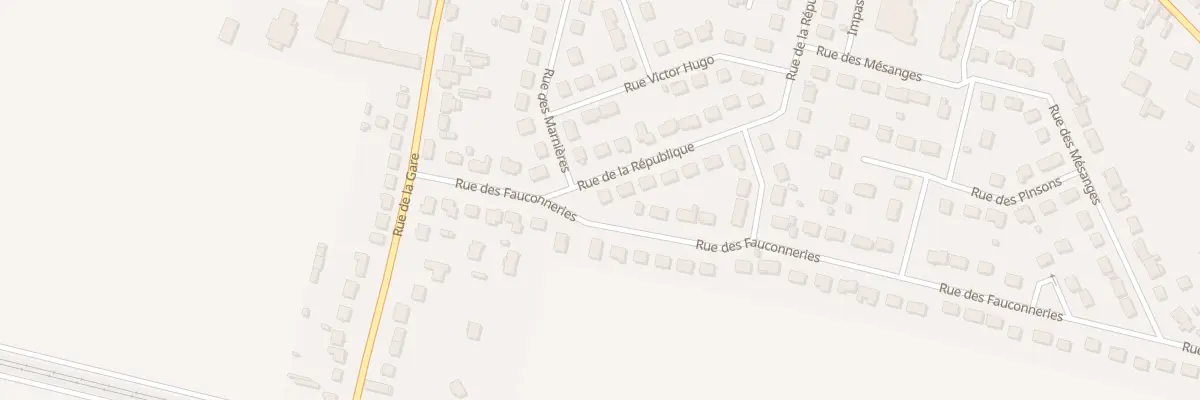 Plan du 9 Rue des Fauconneries à Amilly