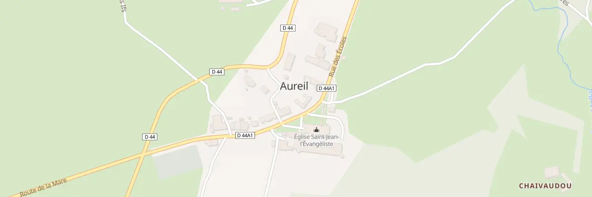 Plan du 39 Rue des Ecoles à Aureil