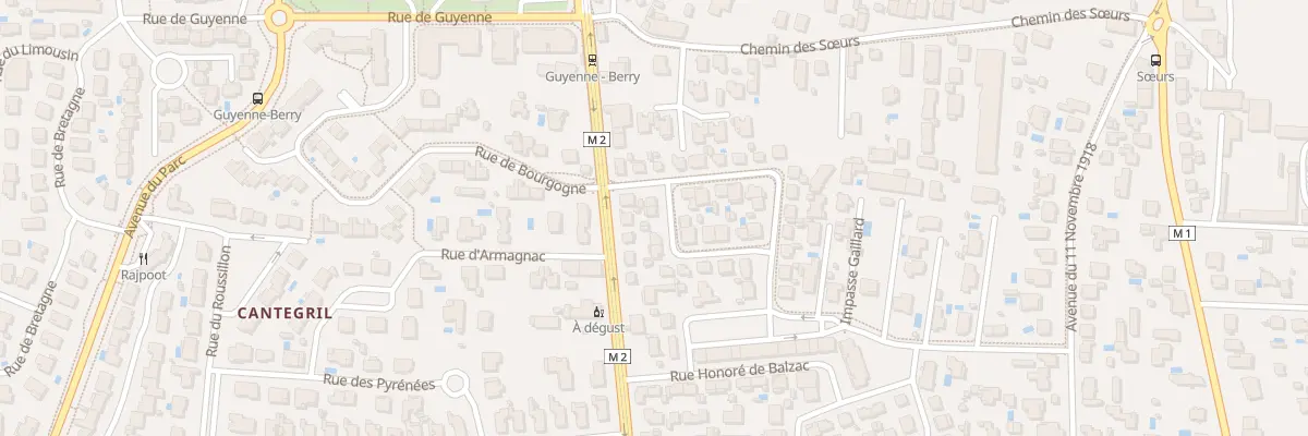 Plan du 13 Rue Lamartine à Blagnac