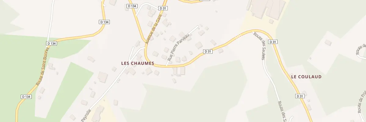 Plan du 21 Av De La Gare à Vignols