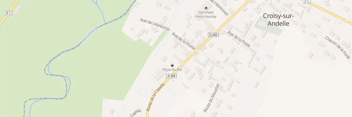 Plan du 28 Rte de la Capelle à Croisy-sur-Andelle
