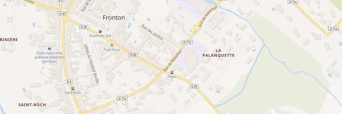 Plan du 3 Rue de Balochan à Fronton