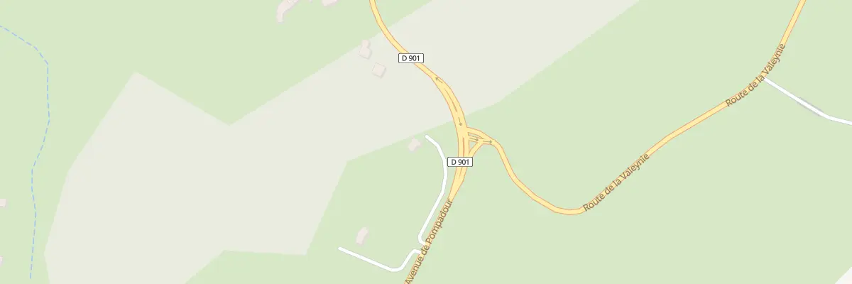 Plan du 5846A Cheyraux à Lubersac