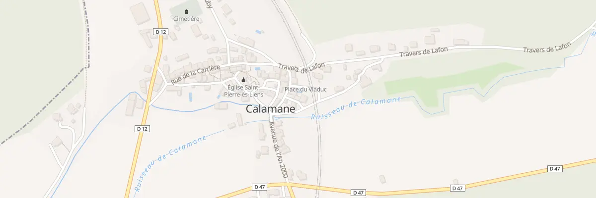 Plan du 5218F Calamane à Calamane