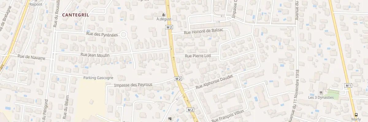Plan du 15 Rue Pierre Loti à Blagnac