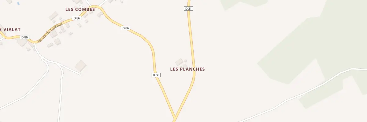 Plan du 2 Rte De Lascaux à Vignols