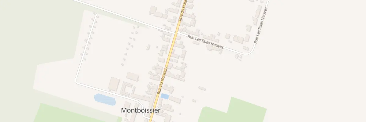 Plan du 22 Rue du Houssay à Montboissier