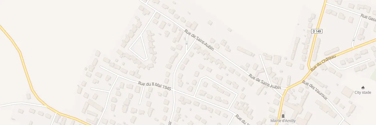 Plan du 20 Rue du Rotoir à Amilly