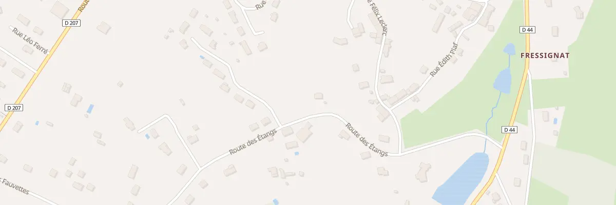 Plan du 20 Rte des Etangs à Saint-Priest-Taurion