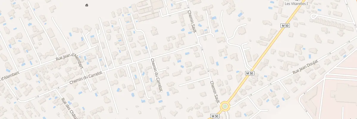 Plan du 5 Che du Carrelot à Toulouse