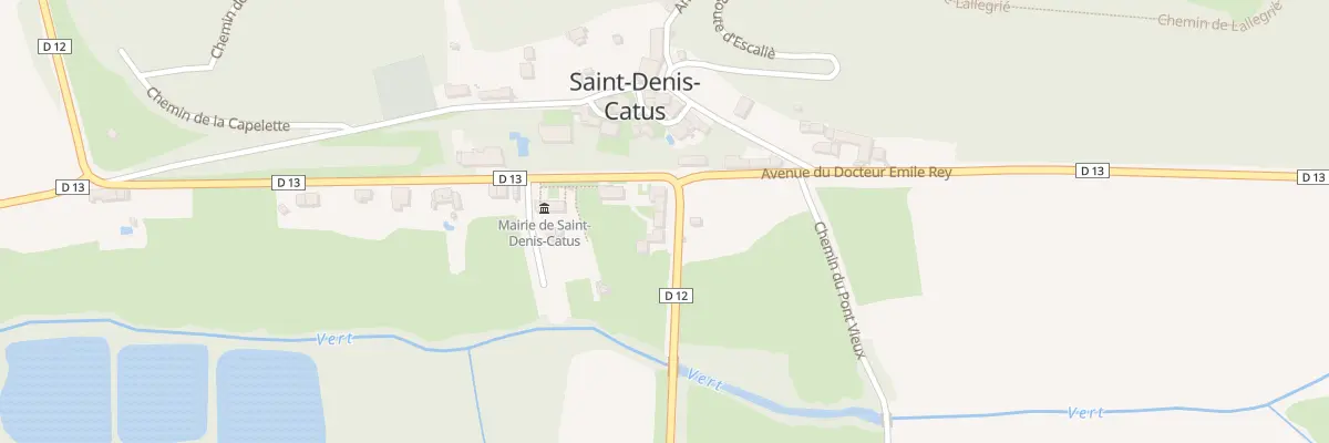 Plan du 5087 Saint-Denis à Saint-Denis-Catus