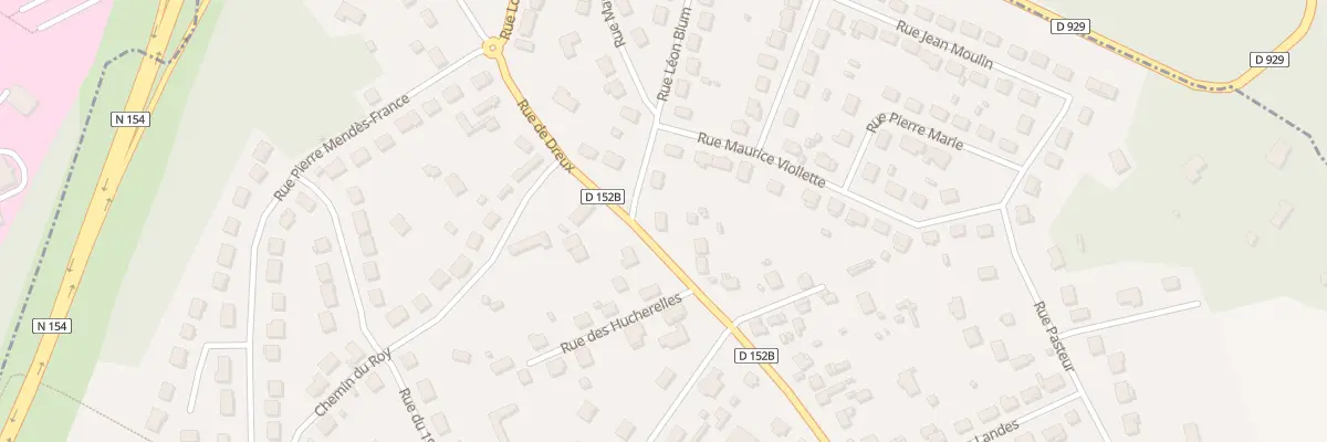 Plan du 38 Rue de Dreux à Luray