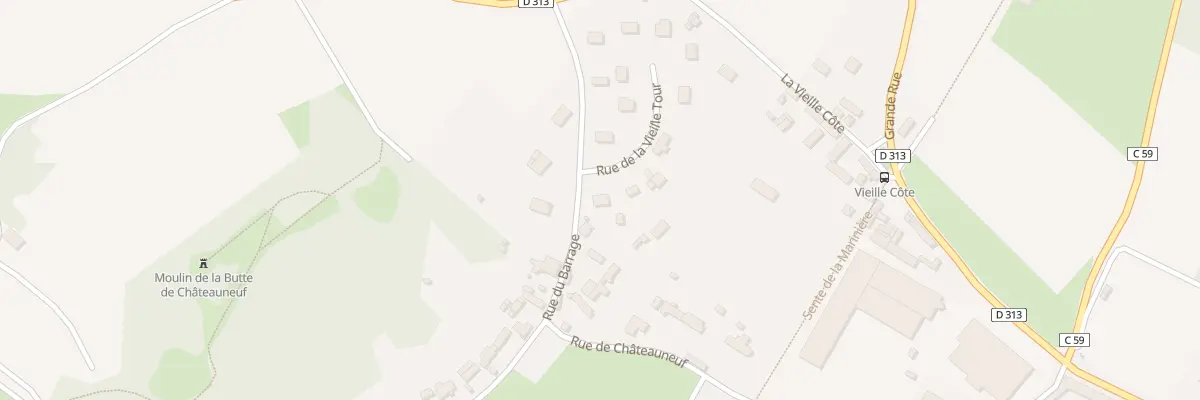 Plan du 13 Rue de la Vieille Tour à Port-Mort