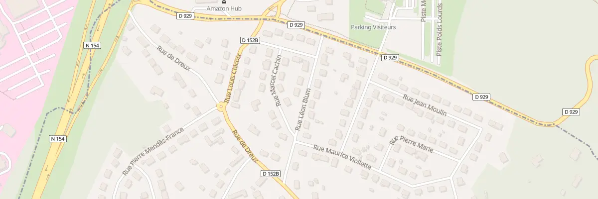 Plan du 1 Rue Léon Blum à Luray