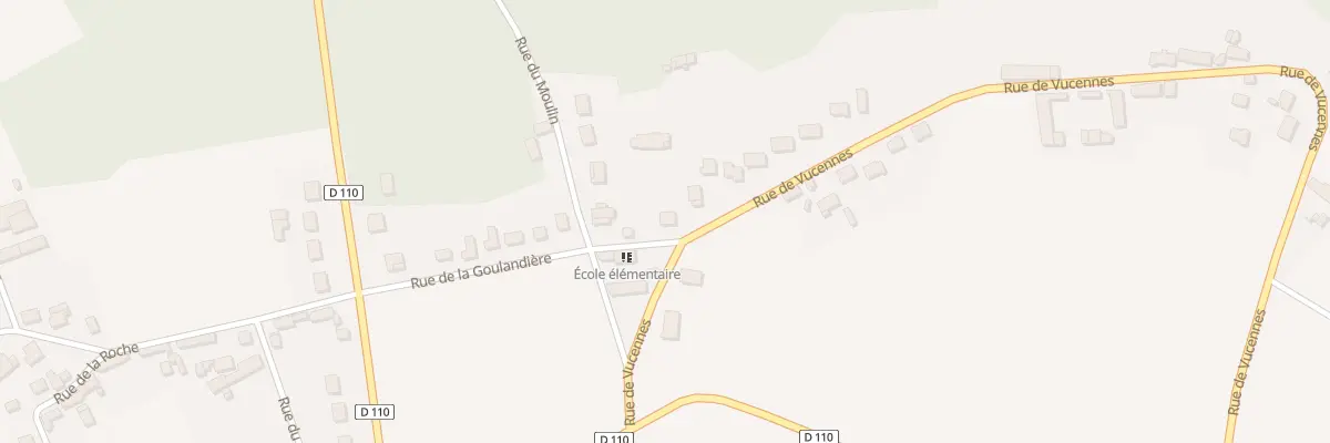 Plan du 4 Rue de Vucennes à Moléans