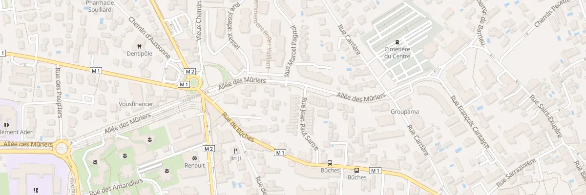 Plan du 27 Rue Jean-Paul Sartre à Blagnac