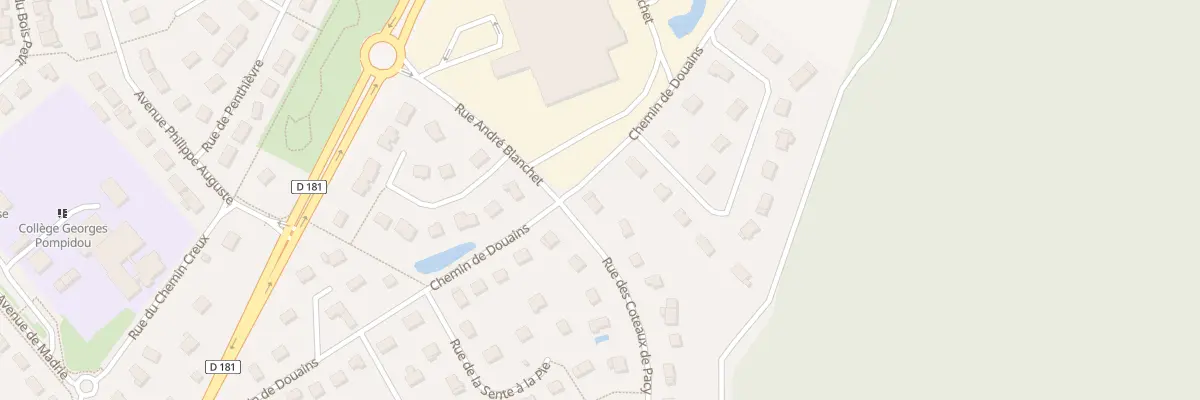 Plan du 2 Rue des Côteaux de Pacy à Pacy-sur-Eure