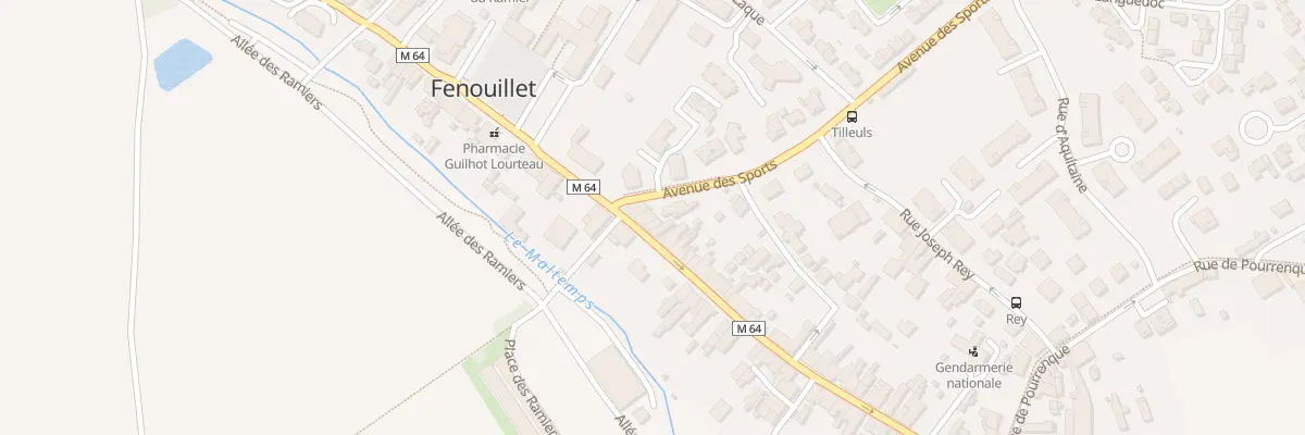 Plan du 54 Rue Jean Jaurès à Fenouillet