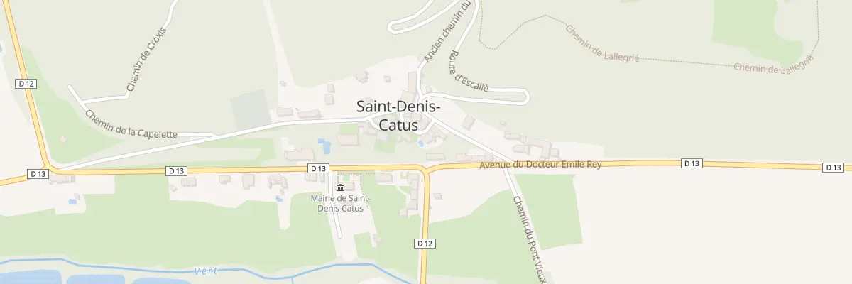 Plan du 5173F Saint-Denis à Saint-Denis-Catus
