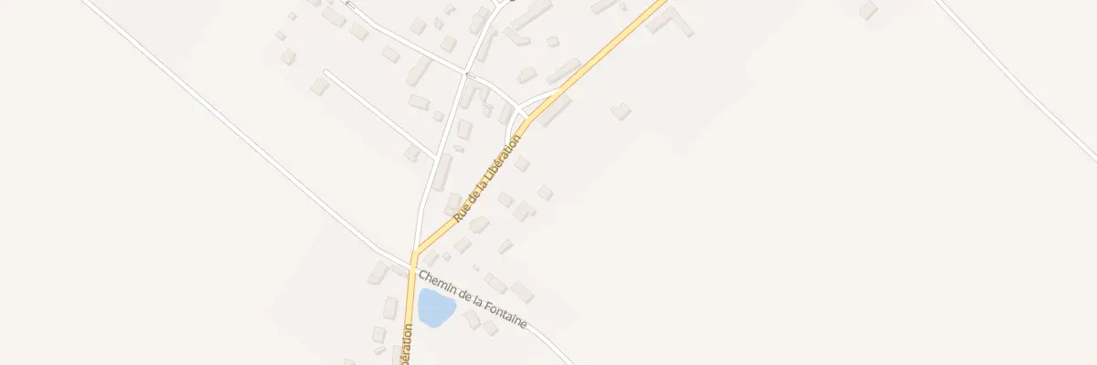 Plan du 21 Rue de la Liberation Gironvill à Tremblay-les-Villages
