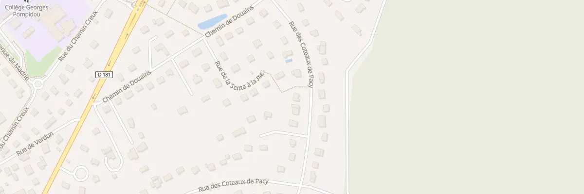 Plan du 11 Rue des Côteaux de Pacy à Pacy-sur-Eure