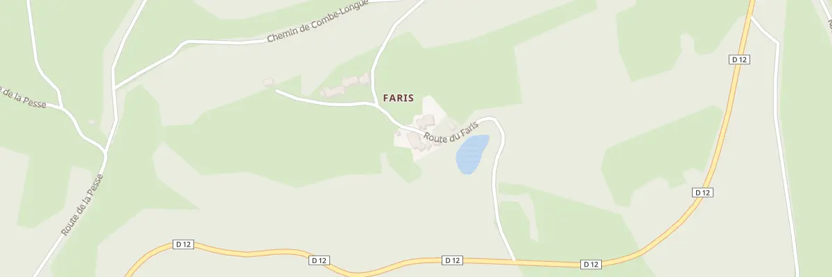 Plan du 275 Rte de Faris à Uzech