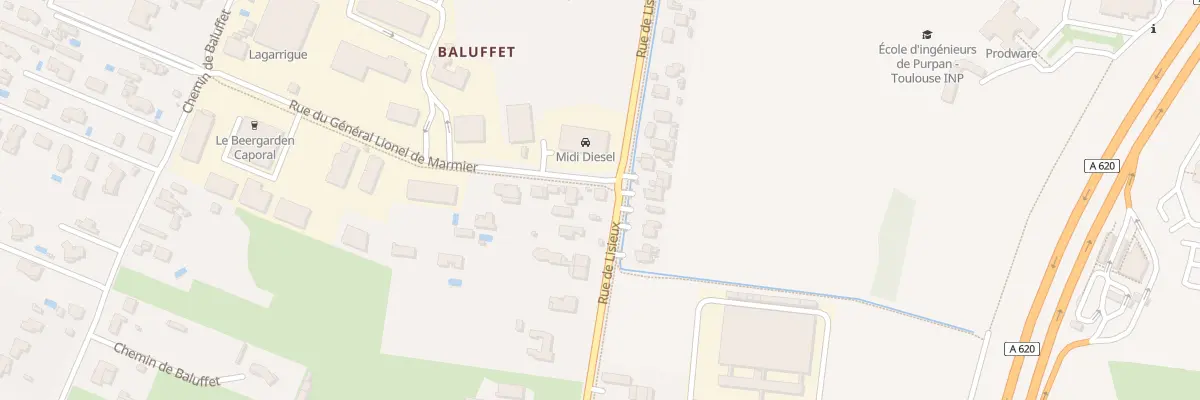 Plan du 49 Rue de Lisieux à Toulouse