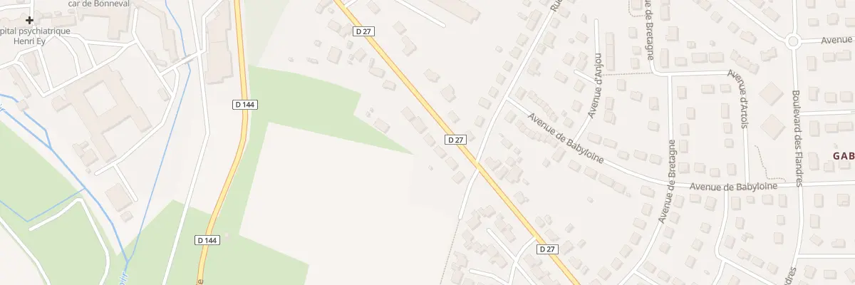 Plan du 24 Rue d’Orléans à Bonneval