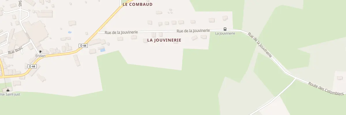 Plan du 10 Rue de la Jouvinerie à Saint-Just-le-Martel