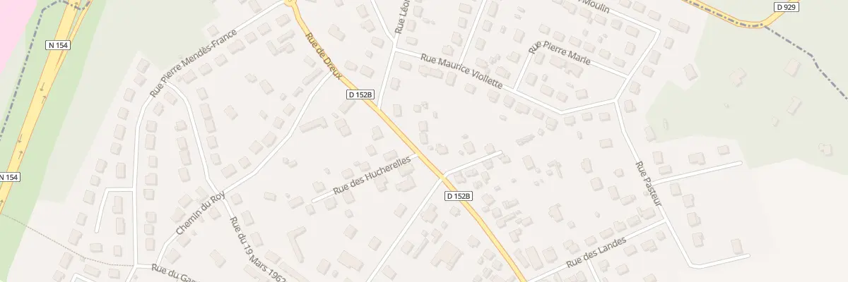 Plan du 34 Rue de Dreux à Luray