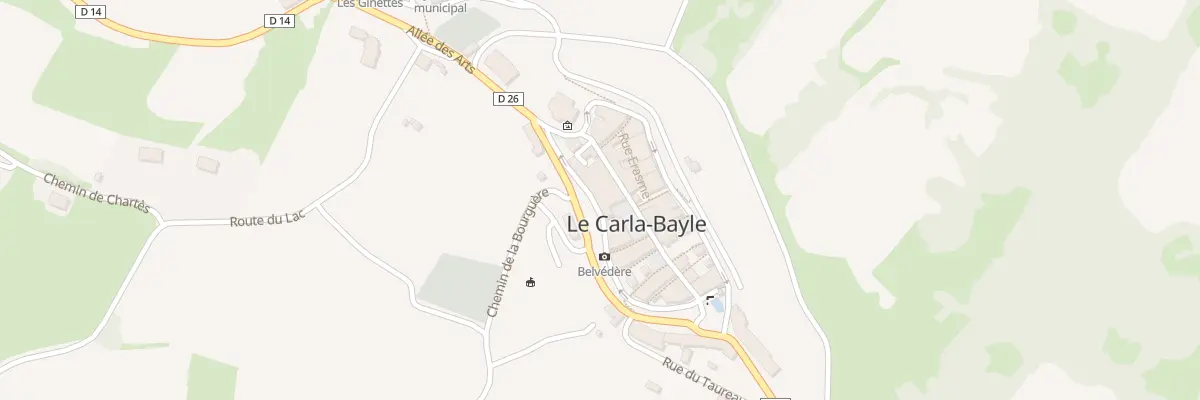 Plan du 11 Balcon des Pyrénées à Carla-Bayle