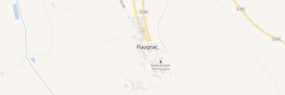 Plan du 13 Pas de la Croix à Saint-Paul-Flaugnac