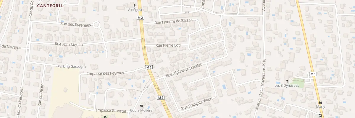 Plan du 32 Rte de Grenade à Blagnac