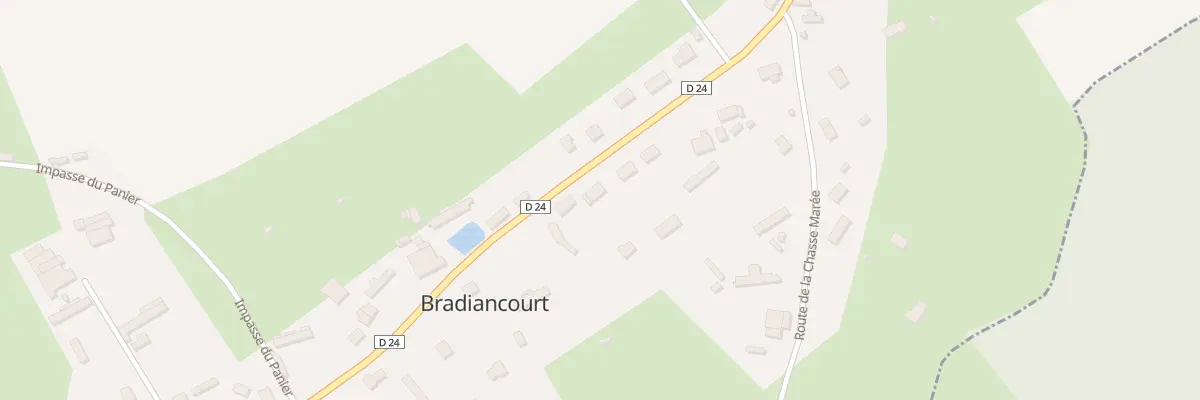 Plan du 5055 Le Bourg à Bradiancourt