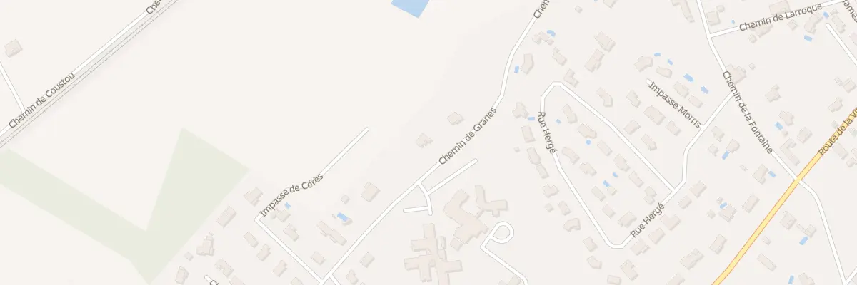 Plan du 865 Che de GRANES à Montauban