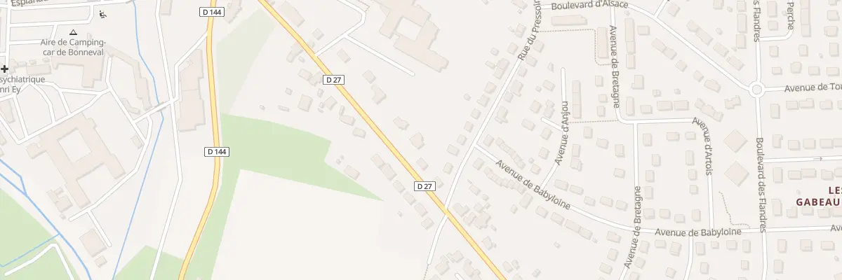 Plan du 31G Rue d’Orléans à Bonneval