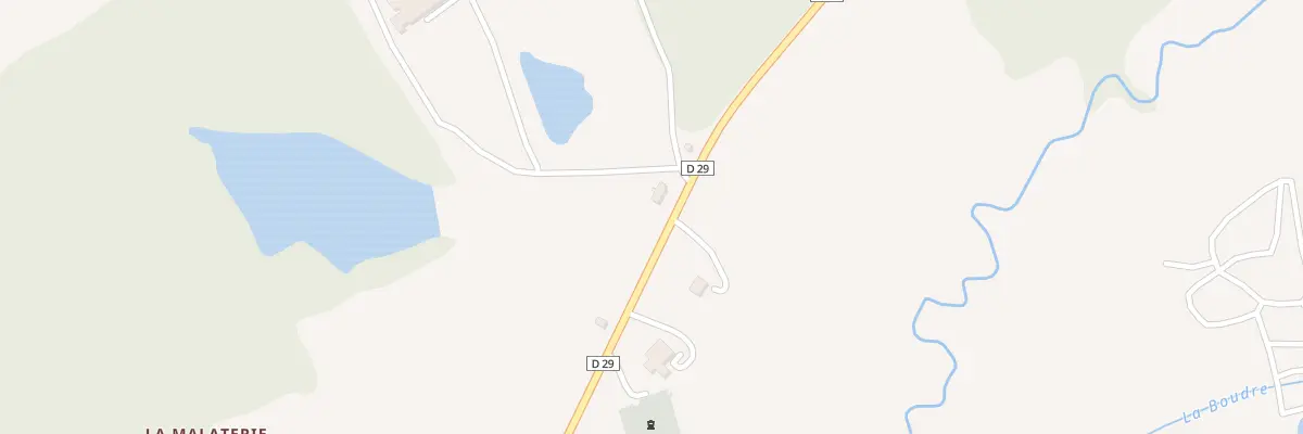 Plan du 19 Rte de Saint Gaultier à Luzeret