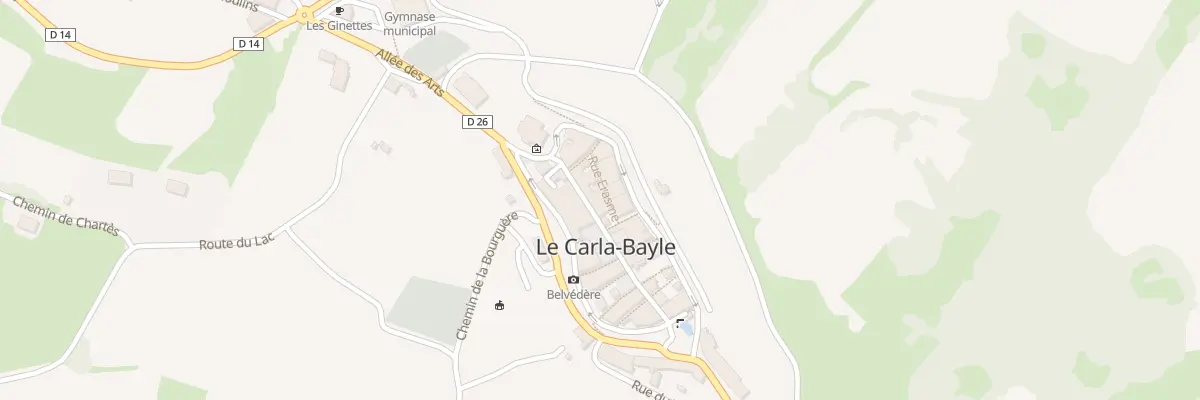 Plan du 127 La Ville à Carla-Bayle