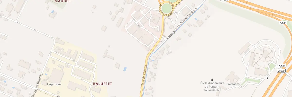 Plan du 73 Rue de Lisieux à Toulouse