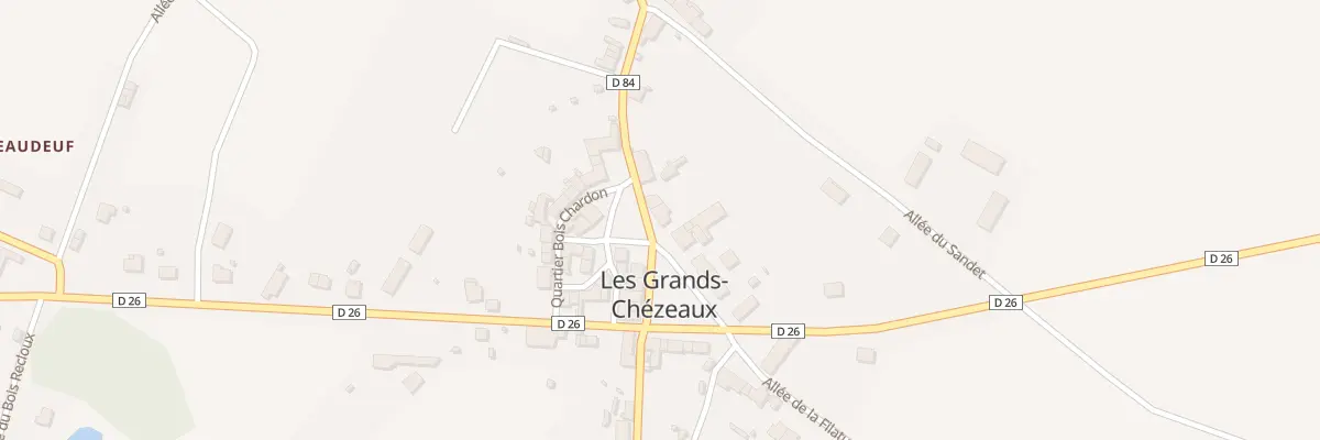 Plan du 14 Pl de Salmbach aux Grands-Chézeaux