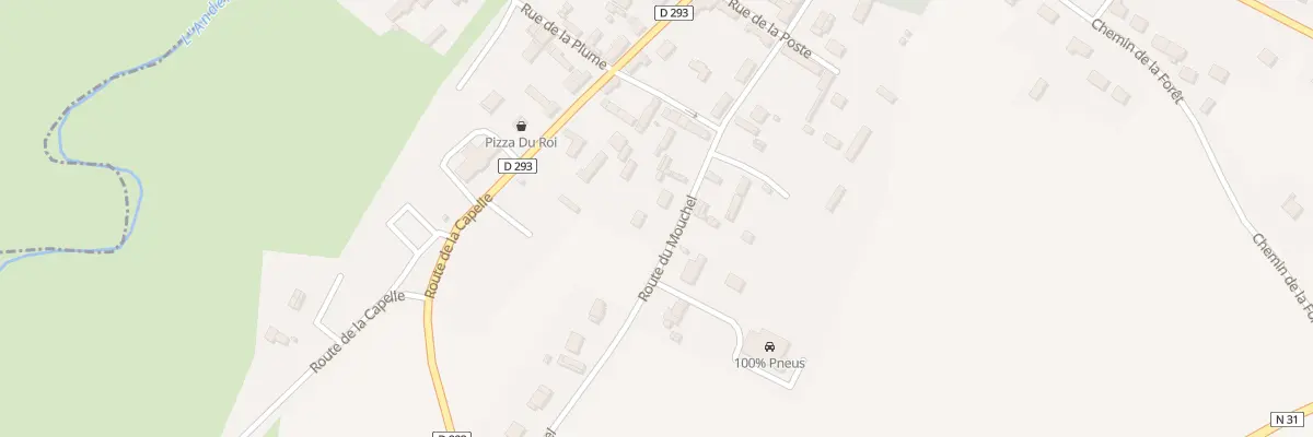 Plan du 10 Rte du Mouchel à Croisy-sur-Andelle