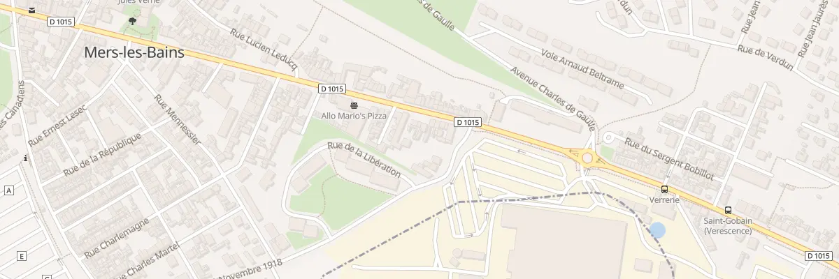 Plan du 96 Av Marie et Pierre Curie à Mers-les-Bains