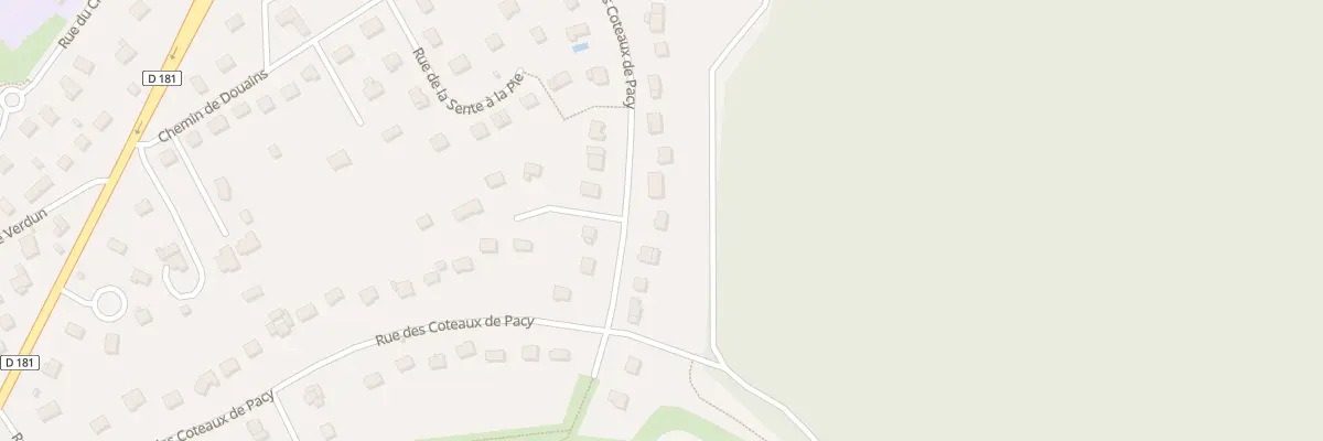 Plan du 22 Rue des Côteaux de Pacy à Pacy-sur-Eure