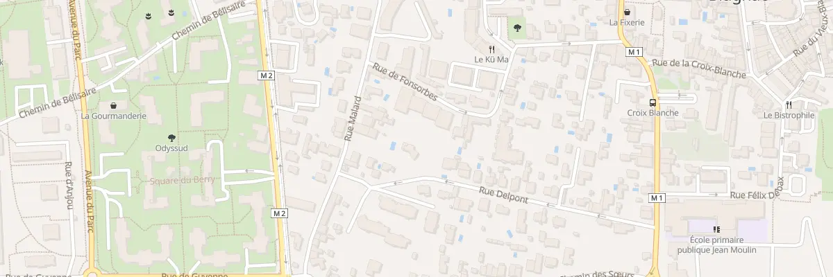 Plan du 24B Rue Malard à Blagnac