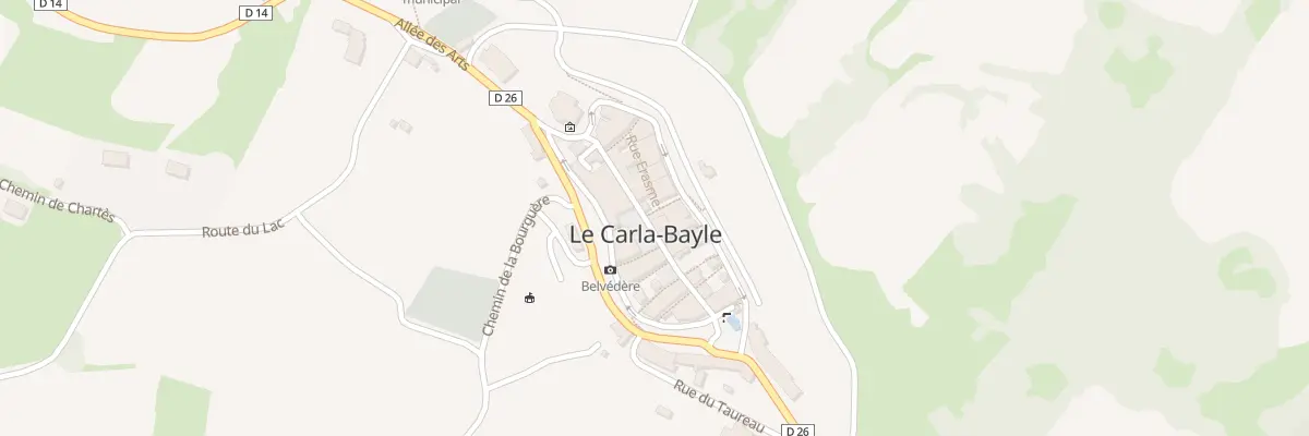 Plan du 26 Pl de l’Europe à Carla-Bayle