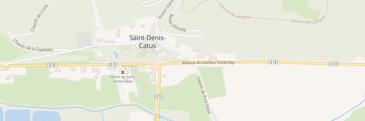 Plan du 5080 Saint-Denis à Saint-Denis-Catus