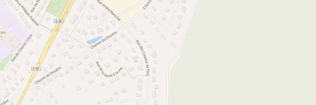 Plan du 10 Rue des Côteaux de Pacy à Pacy-sur-Eure