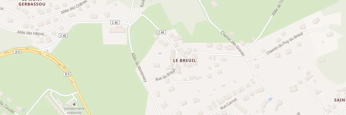 Plan du 8B Pl de la Fontaine à Ambazac