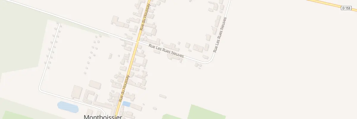 Plan du 4 Rue les Rues Neuves à Montboissier