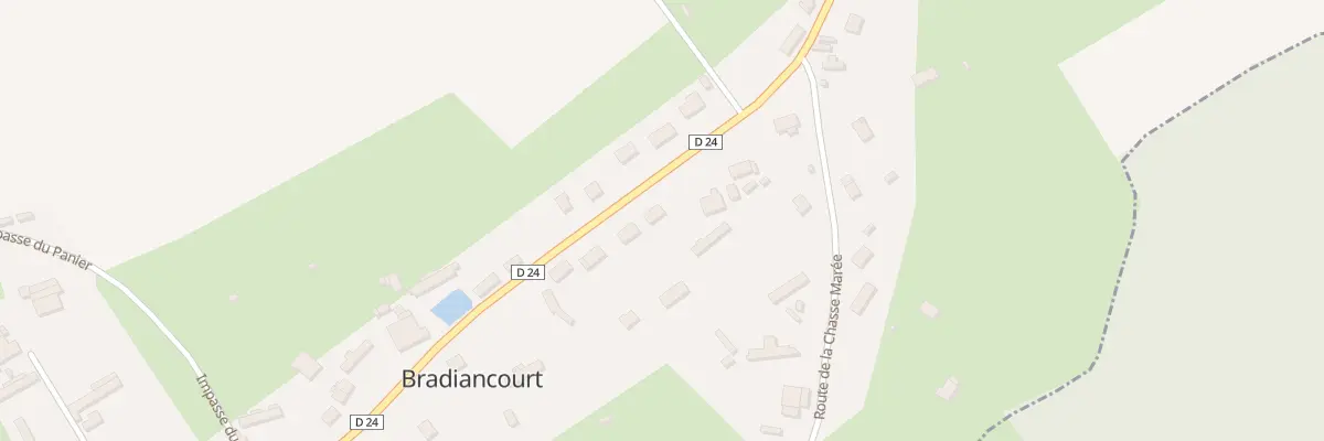 Plan du 420 Rue Charles Depaux à Bradiancourt